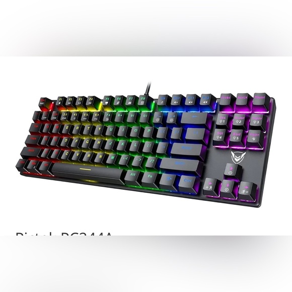PICTEK Mechanical Gaming Keyboard EUC - Picture 1 of 6